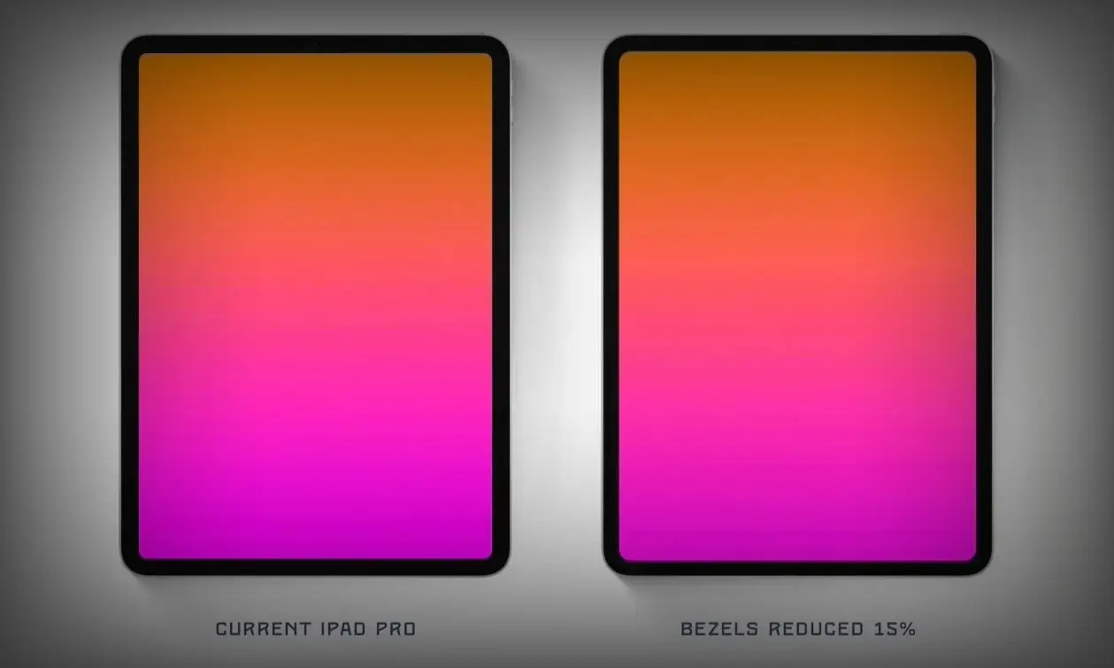 苹果OLED iPad Pro 2024边框数据曝光：缩窄引领设计新潮流，轻薄机身值得期待