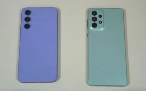 三星Galaxy A55 vs Galaxy A54：全方位产品对比