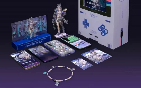 三星携手《崩坏：星穹铁道》推出银狼限定版Galaxy S24+手机配件