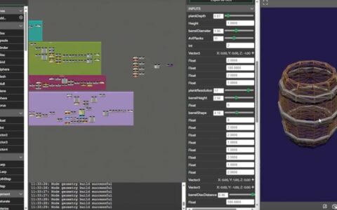 微软Babylon.js 7.0发布：强大更新引入几何节点、全局光照等新特性