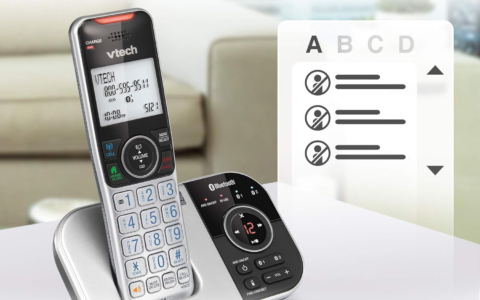 VTech VS112-4 DECT 6.0美国亚马逊限时特惠，仅售65.87美元！