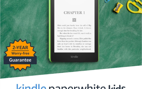 美国亚马逊限时折扣：Kindle Paperwhite Kids，培养孩子的阅读习惯，仅需134.99美元！