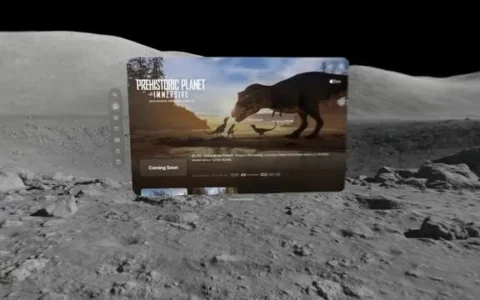 Apple为Vision Pro用户带来全新《史前星球》沉浸式视频体验