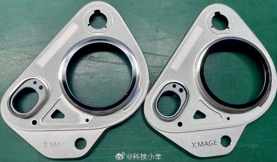 史上最强辨识度 华为P70 Art真机镜头模组零部件曝光