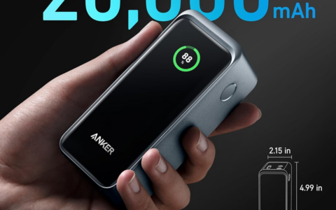 Anker Prime Power Bank：美国亚马逊限时折扣40美元，现价89.98美元！
