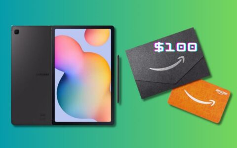 三星Galaxy Tab S6 Lite（2024款）限时优惠：美国亚马逊329.99美元附赠100美元礼品卡