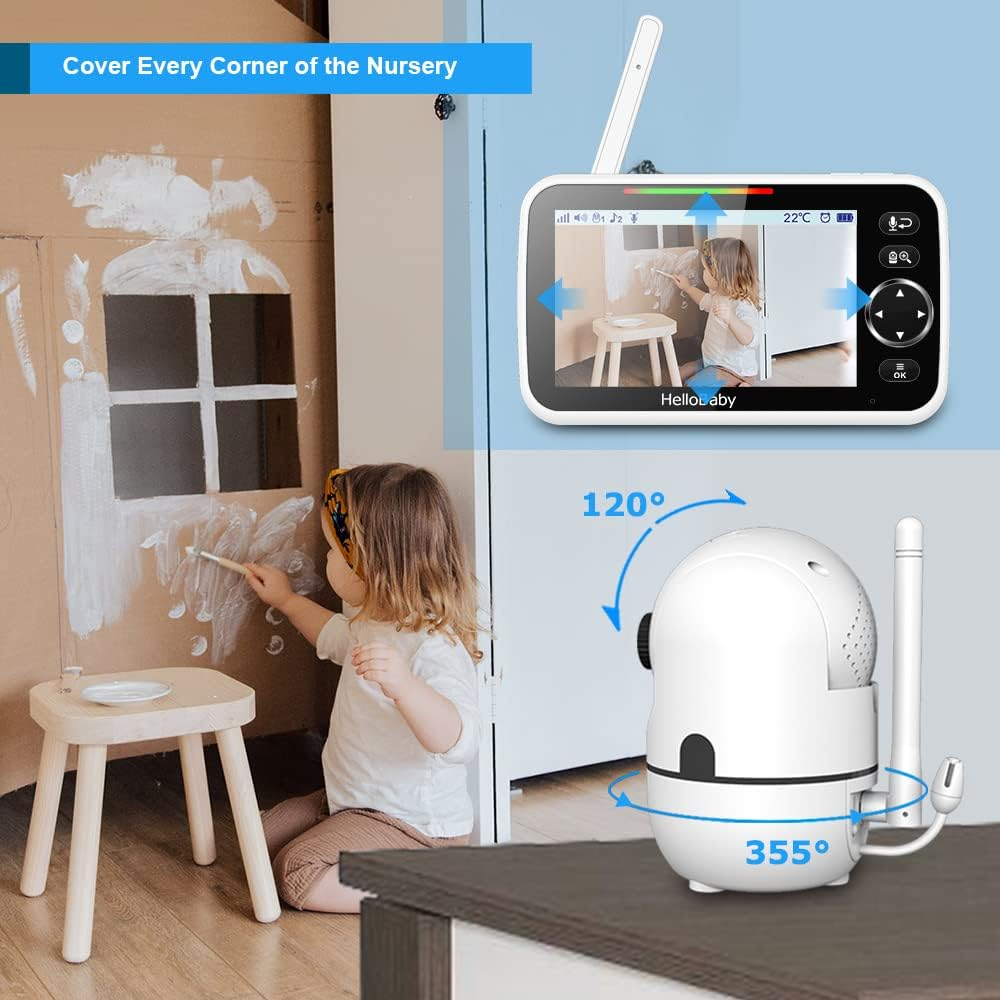 HelloBaby升级版监控器，美国亚马逊限时优惠，仅售67.99美元，享受32%的折扣！