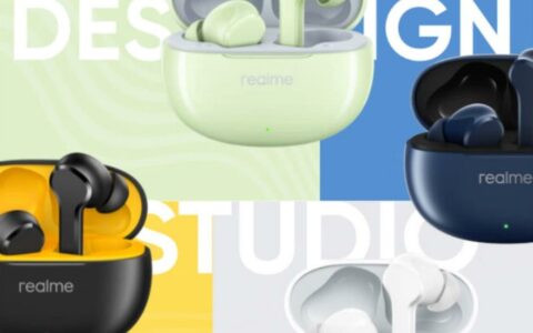 realme真我Buds T110无线蓝牙耳机发布，主打长续航与舒适佩戴