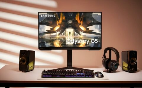三星Odyssey G5曲面游戏显示器优惠来袭，美国亚马逊限时特价372美元