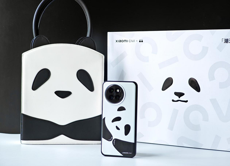 小米Civi携手熊猫工厂PANDAFACTORY联名礼盒图赏 萌趣十足超可爱