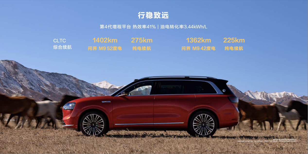 问界M9力压传统豪华问鼎周销量榜首，同时52度电池版本开启交付