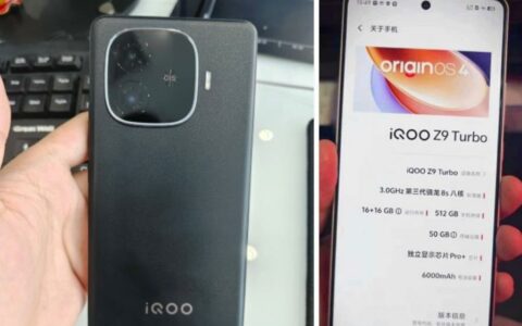 iQOO Z9 Turbo与iQOO Z9配置曝光：搭载不同处理器，提供大容量存储版本