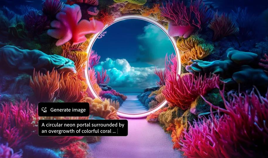 Adobe Photoshop新增AI编辑功能，简化创意过程