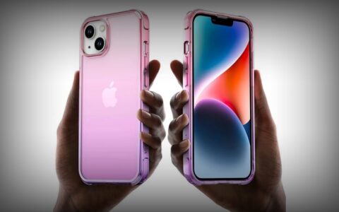 美国亚马逊Mkeke渐变紫粉色iPhone 13/14保护套限时优惠，仅需8.99美元！