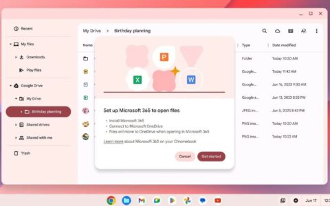 谷歌ChromeOS与Microsoft 365实现深度整合