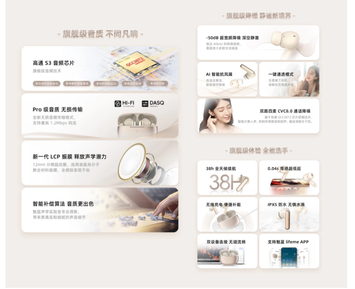 魅蓝初夏新品发布会   6大声学产品「月来乐好」