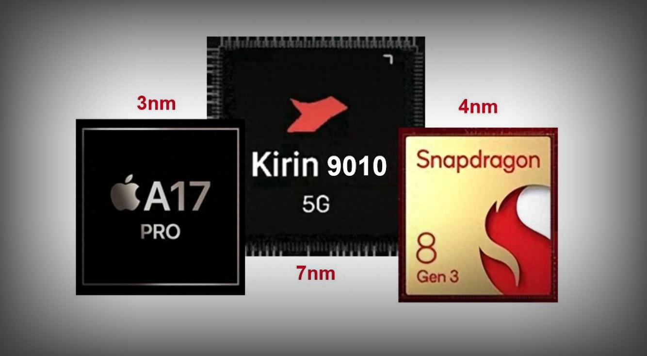华为麒麟9010 vs 苹果A17 Pro vs 高通骁龙8Gen3：顶级手机芯片性能大比拼