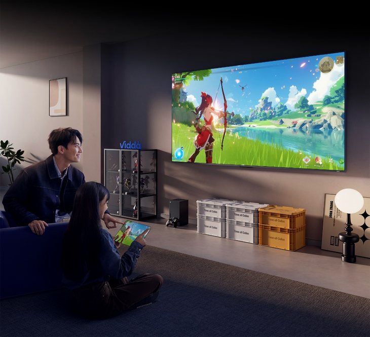 AI人工智能+三色激光技术 Vidda发布2024旗舰电视、投影新品