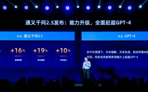 阿里云发布通义千问2.5大模型，能力全面升级，赶超GPT-4