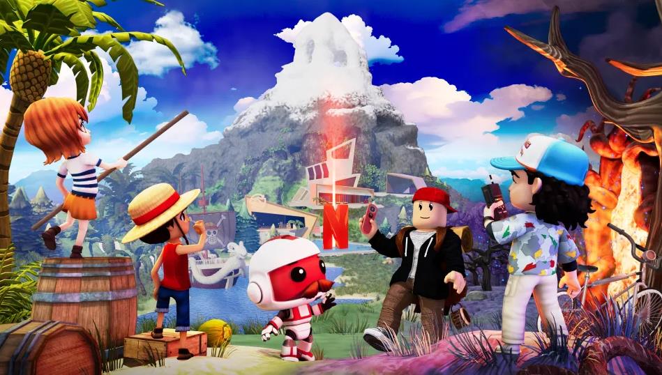 网飞携手Roblox打造“网飞未来世界”数字主题公园