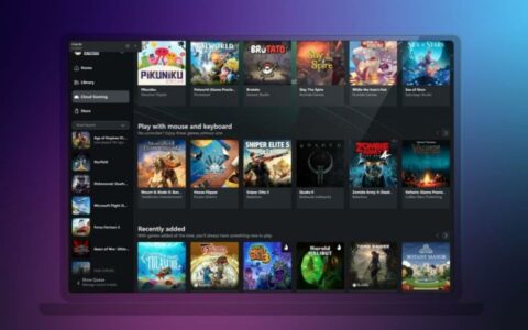 微软Xbox更新：25款云游戏支持键鼠操作，并推出《地狱之刃 2：塞娜的传说》专有频道