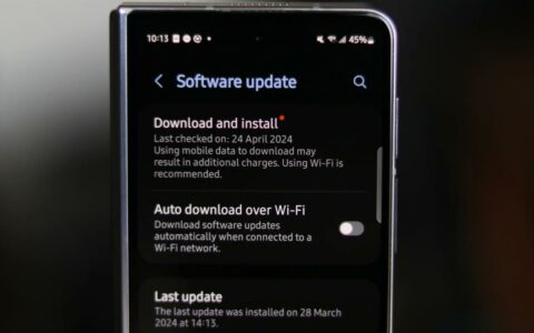 三星发布美国版Galaxy Z Fold 5的2024年5月安全补丁
