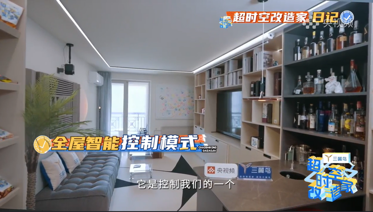 央视《超时空改造家》首播：看三翼鸟爆改客厅