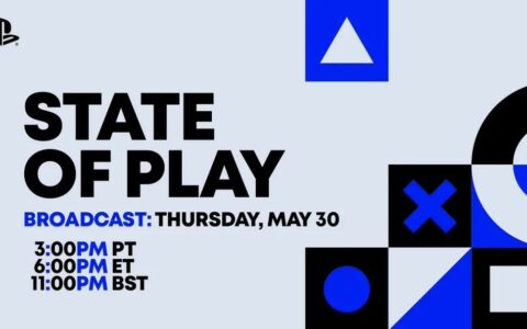 索尼将举办 State of Play 直播发布会，展出14款PS5/PS VR2游戏