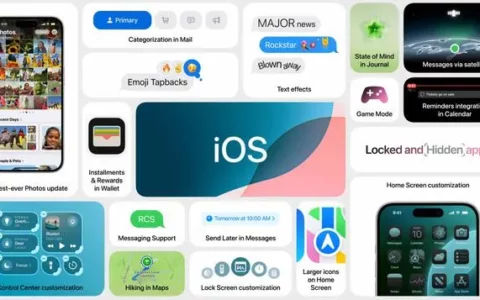 iOS 18正式问世：一文读懂主屏幕定制与控制中心改造等功能升级