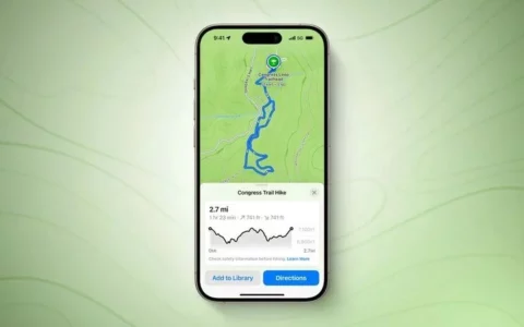 63 个美国国家公园数千条远足路线，苹果 iOS 18 为驴友带来“徒步旅行”功能