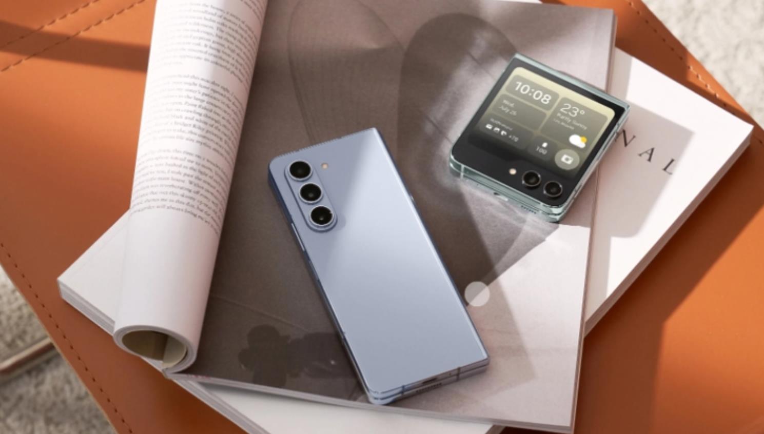 传闻三星新一代折叠屏手机Galaxy Z Flip6和Z Fold6将于本周开启预订