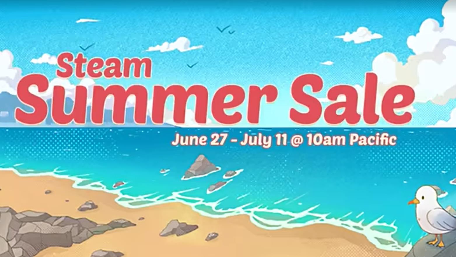 Steam夏季特卖即将开启，数千款游戏及Steam Deck掌机享优惠