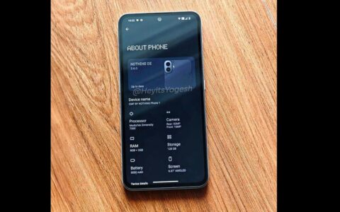 Nothing 子品牌 CMF Phone 1真机曝光，配置信息全面揭晓
