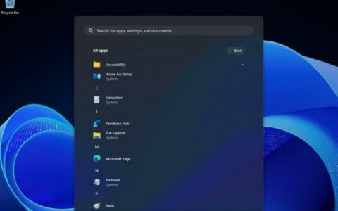 微软Windows Server 2025预览版精简设置，隐藏“Get Started”应用