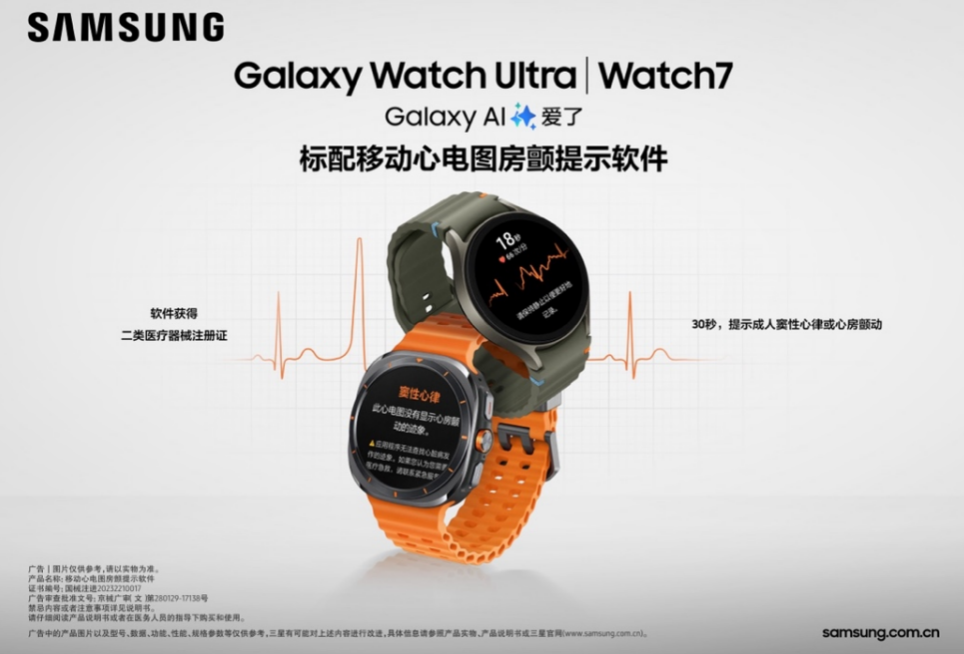 三星Galaxy Ring、Galaxy Watch7和Galaxy Watch Ultra带来智能化健康革新