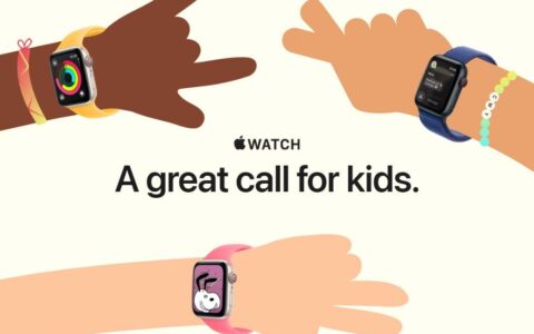 苹果官网力推Apple Watch SE 2，专为儿童用户打造全新体验