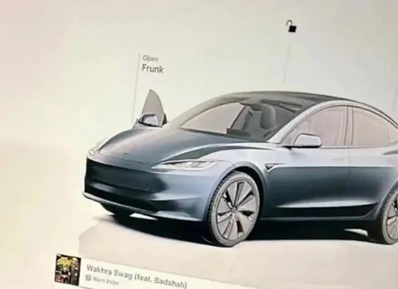 新款特斯拉Model Y内饰谍照曝光，预计2025年发布