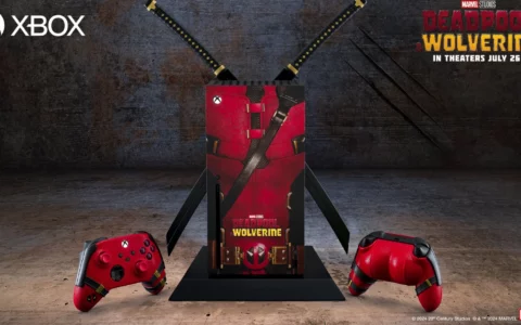 微软携手《死侍与金刚狼》推出限量版 Xbox Series X 主机及特别手柄