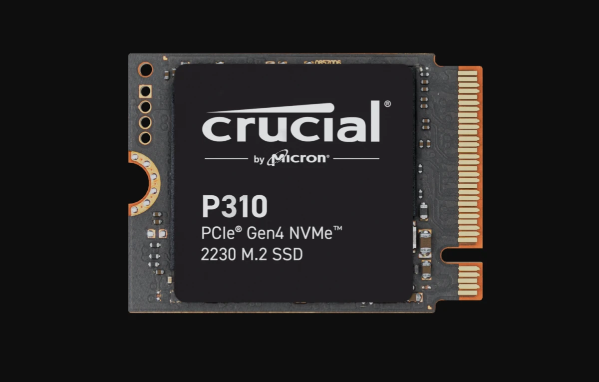 英睿达发布全球最快M.2 2230迷你版消费级SSD 英睿达P310狂飙7.1GB/s
