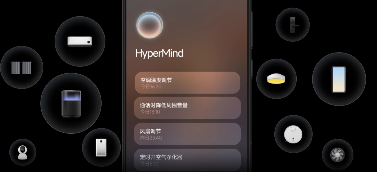 小米 HyperMind 2.0 将于 8 月 1 日开启内测 小米澎湃OS核心功能更新！