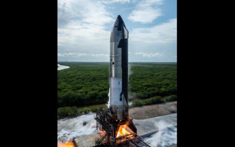 SpaceX星舰上级火箭静态点火成功，第五次试飞进入关键阶段