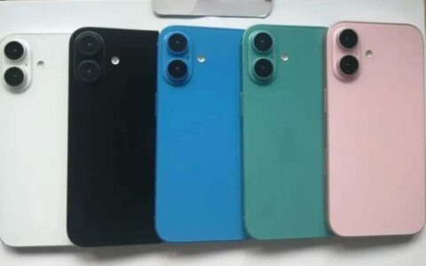 iPhone 16全颜色曝光：垂直摄像头设计，五种配色亮相