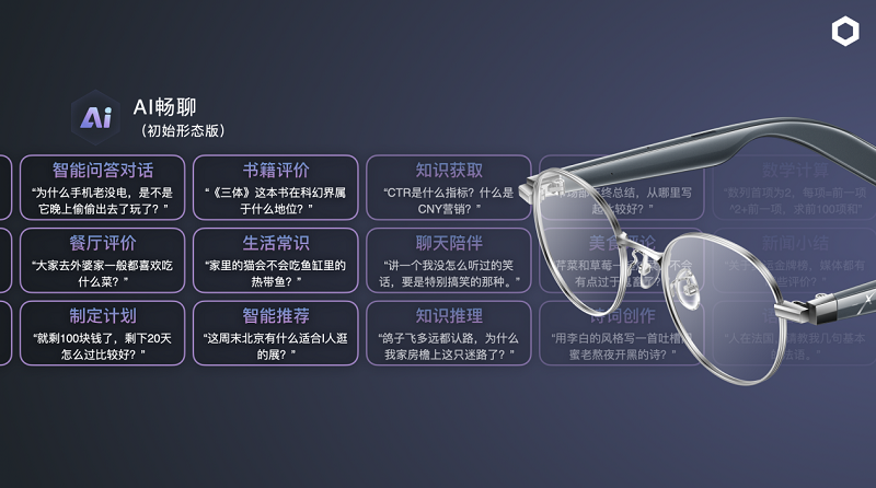 科技革新传统眼镜  界环AI 音频眼镜来了