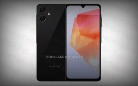 三星Galaxy A06渲染图曝光：水滴屏+双摄