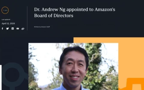 消息称AI大牛吴恩达将辞去LandingAI公司CEO一职