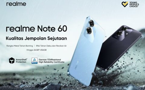 realme Note 60官宣：印尼首发，ArmorShell防护引领入门级新标准