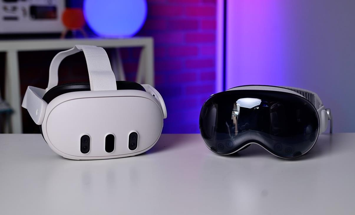 Apple Vision Pro vs Meta Quest 3：高端MR与亲民VR的巅峰对决