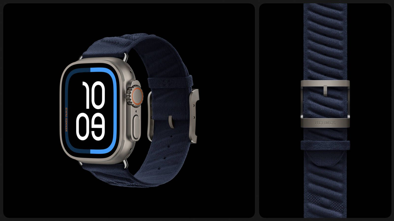 苹果推出Apple Watch Ultra 2：全新黑色钛金属表带、钛金属米兰环及爱马仕合作款