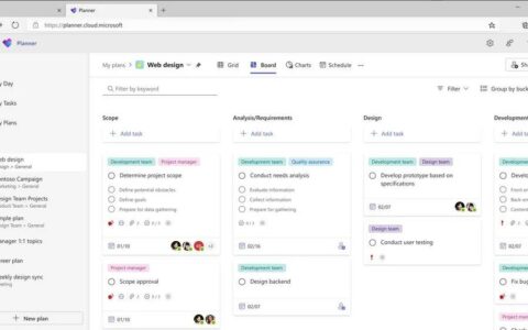 微软即将推出网页版Microsoft Planner，全面升级团队协作体验