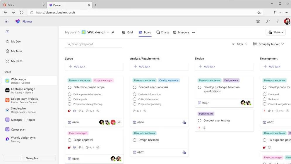 微软即将推出网页版Microsoft Planner，全面升级团队协作体验